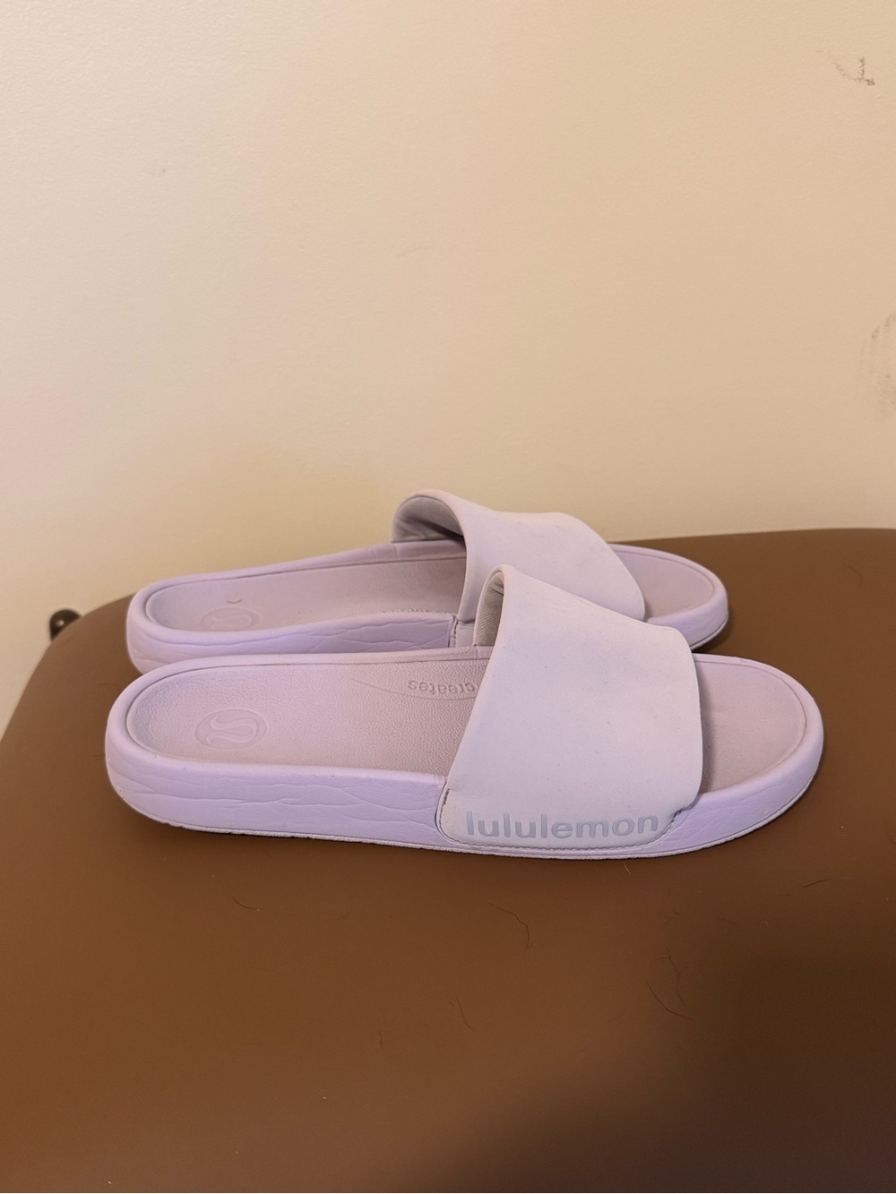 lululemon athletica Lavender Slide Sandals